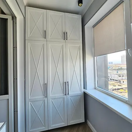 3 Room Gagarin Park Residential Complex Near Mega Shopping Mall Almaty Exterior photo